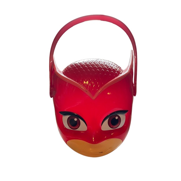 PJ MASKS OWLETTE Halloween Trick Or Treat Candy Plastic Bucket Pail.